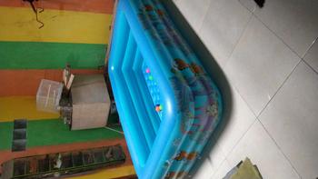 Product Review of MOMMYKIDDO - (TANPA POMPA) Kolam Renang Dino Jumbo Kolam Renang Anak Kotak Alas Bergelembung 210 CM from ❤**️ 2