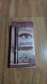 Product Review of Nongchat Eyedol matte & Glow shadow stick อายดอลแมทท์อายเเชร์โดว์น้องฉัตร eyeshadow  stick from P**g 1