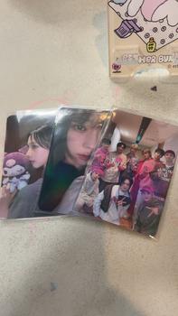 Product Review of ปลอกใส่บัตรเกาหลี ใส แข็ง 3 นิ้ว ปกป้องโฮโลแกรม ฟิล์มกันรอย แฟ้มอัลบั้ม 50 ชิ้น [CL สำนักงาน] from ค**🌟 0