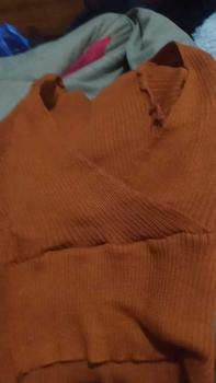 Product Review of GFS Blouse Rajut Sabrina Ld 80 - 90 cm P 40 cm B 200 gr Cotton Polyester #4507 from W**️ 0