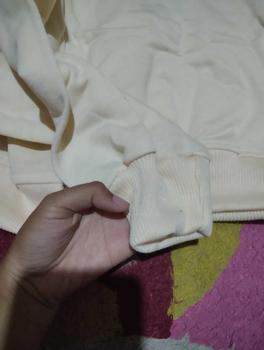 Product Review of JUST LIKE THAT SWEATER CROOPE - SWEATER CROP WANITA KERAH KANCING baju bandung Fit Fleece from e** 2