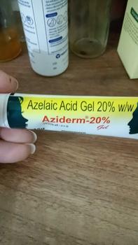 Product Review of Aziderm Azelaic 20% Gel, Hỗ trợ Giảm mụn, Giảm thâm, Kem chấm mụn - 15g Skincare Làm Đẹp Da from t**h 0