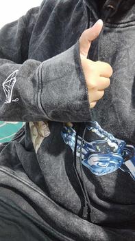 Product Review of Moxie Hoodie Crop Washed Unfinish Oversize Touch Sweater Pria from A**n 0
