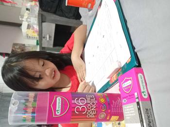 Product Review of Master Art มาสเตอร์อาร์ต สีไม้ ดินสอสีไม้แท่งยาว 24 สี / 36 สี บรรจุกระบอก (1 กระบอก) from P** E** 0