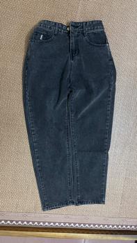 Product Review of Quần baggy cạp cao màu khói Menswear Nam Menswear Nam Pants Có Túi  thường có thể giặt máy thông thường quần jean from h**n 0