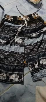Product Review of กางเกงช้าง กางเกงขาสั้น กางเกงกีฬา กางเกงใส่เที่ยว ใส่สบาย ขากว้าง พร้อมส่งจากไทย  Clothing from ม**ส 1