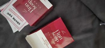 Product Review of FINN SOAP - สบู่ฟิน ระงับกลิ่น สูตรอ่อนโยน ปราศจากน้ำหอม ให้ความชุ่มชื้น from J**J 0