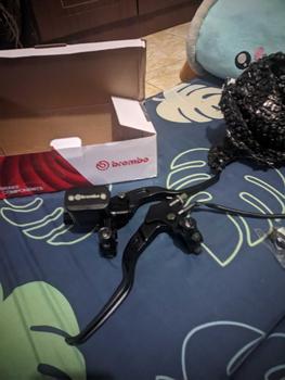 Product Review of Master Rem 1 Set Logo Laser Nimbul 1 Set Tabung Tipe Kotak Oval Tabung Pisah Big Logo Universal Cocok Semua Motor Bertabung Satu GSV from a**🔥 0