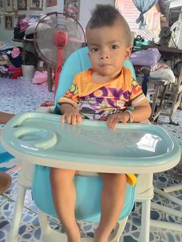 Product Review of BBMM เก้าอี้กินข้าวเด็ก เก้าอี้เด็ก High chair Multifuntion มีเบาะนั่ง ถาดรองอาหาร ล้อลาก from พ**่ น**ค น**ะ 0