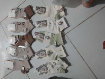 Product Review of Tấtt Vớ Cổ Ngắn Set 5 Đôi Vớ Ngắn Màu Sắc Cotton Kháng Khuẩn MOHALI SVN139 from 🍅**ư H**💲 1