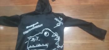 Product Review of Áo Khoác Hoodie KHỦNG LONG Sweater Nam Nữ Chất Nỉ Bông Dày Dặn Unisex from ✿**ツ 0