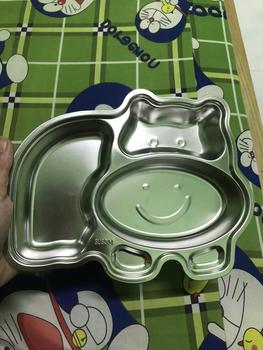 Product Review of Khay ăn dặm cho bé inox 304 cao cấp, hình peppa pig kitty gấu panda ô tô dễ thương from 💚**💚 0