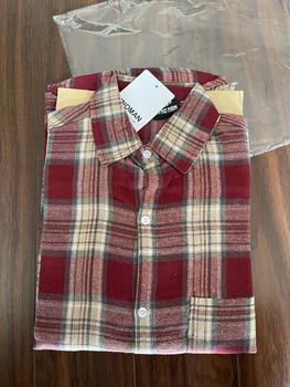 Product Review of Áo sơ mi dài tay Flannel unisex cổ bẻ form rộng from K**T 0