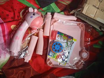 Product Review of Meja Belajar Projector Painting Meja menggambar Anak Mainan Furniture Edukasi Melukis Mewarnai Anak SPEEDS 025-3 from M**h A**n 2