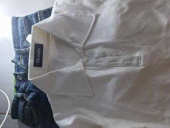 Product Review of (A5) áo borrip cotton cổ trụ nút cài tay ngắn ôm body siêu hack dáng, dễ mặc cho các nàng <55kg Nữ Top Women Shirt from M** N**c 0