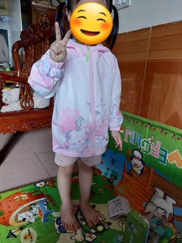 Product Review of [10kg-50kg] Áo gió trẻ em, áo khoác mùa đông cho bé gái size đại từ 10kg đến 50kg from L**g 0