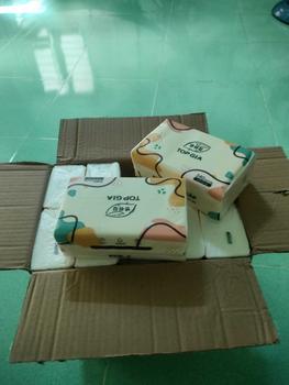 Product Review of (ĐA KHO) Khăn giấy đa sắc TopGia, giấy ăn dập vân 4D thùng 20/40 gói, 4 lớp Giấy Vệ Sinh (TL1) from N** S**a 1