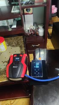 Product Review of 3in1 Air Compressor Car Air Pump 150PSI Multifunctional Tire Inflator With LED Light & Power Bank For Car SUV Motorcycle from T**H R**T 2