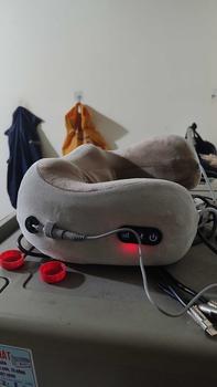 Product Review of Gối Massage Cổ Chữ U Không Dây TRENDI ZX19, Gối cổ chữ U cao su non Mát xa cổ 3 Chế Độ Nhào Rung Sưởi Kết Hợp from k** g** l** n**n 0