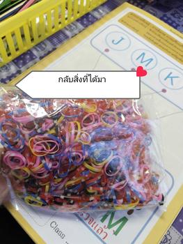 Product Review of หนังยางมัดผม ขนาดเล็ก(จิ๋ว) แบ่งขายจากยางกิโล เด็กและผมน้อยใช้ พร้อมส่งจากไทย ส่งเร็วทันใช้ hair  accessories  kids from ข**น 1