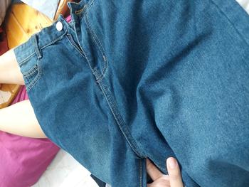 Product Review of Quần Jean dáng đứng ống rộng, Quần  J09 ống suông, Quần lưng cao màu Retro Menswear Pants Ong Có Túi from r**a 2
