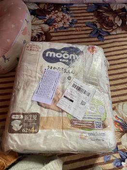 Product Review of Bỉm Moony Natural size NB63/S58/M46/L36/L38/XL32 cho bé from M**o 0