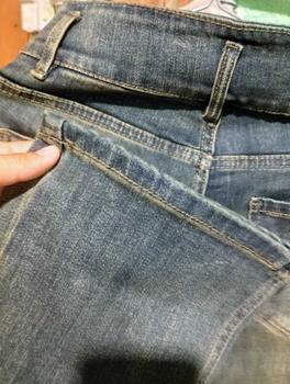 Product Review of Quần Jean Ống Rộng "Uri Jeans" Tulidu, Ống Đứng Rộng Chất Co Giãn Vải Cotton Jeans Cao Cấp [S90] from @**) 3