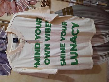 Product Review of Áo thun Your Vibe Unisex nam nữ Cotton 100% form oversize LUNACY from T**h d** l**h 🇻**🇳 1
