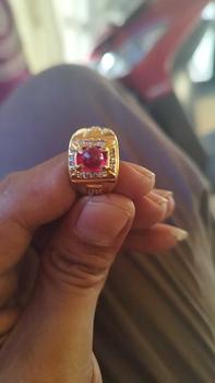 Product Review of Batu cincin delima lipan merah from I**M L** 1