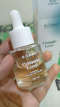 Product Review of Serum Wajah Kusam Brightening Glowing Mencerahkan k BPOM Cosmic Love BOBSKIN Glow up face from N**h 1