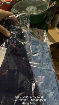 Product Review of quần shock jean bò nam vải jean dày dặn sweat sport 45-95kg from c**2 3