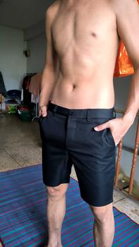 Product Review of กางเกงขาสั้น CHINO ผ้ายืด ความยาว 17“-18“ ทรงเข้ารูป (ขาสั้น C) from ♥**♠ 2