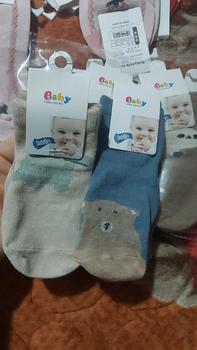 Product Review of Tất Trẻ Em Sơ Sinh Thú Cotton Chống Trơn Trượt Cho Bé Trai, Bé Gái Đi Cực Xinh SS17 - Cho Bé from H**5 1