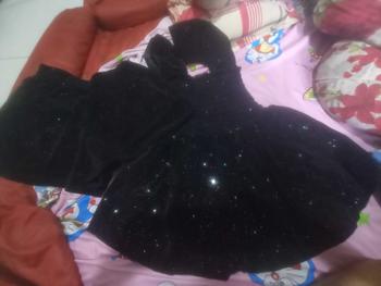 Product Review of S5 - Áo Bí Tay Cánh Tiên Chất Nhung Kèm Quần Có Túi Cho Nữ from L**h 0