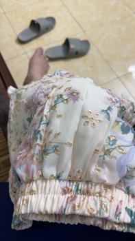 Product Review of Bộ áo phông có dây buộc và chân váy tà dài QC 3 màu from P**g T**o 0