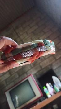 Product Review of [VELMORRA] Headband Nollan Kepang Bando Korea Payet Mutiara from b**u 0