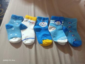 Product Review of Tất Vớ Trẻ Em Set 5 Đôi Siêu Xinh Cho Bé Trai Bé Gái Từ 1 - 9 Tuổi Chất Cotton Co Dãn Thời Trang ( AQL4 ) Vải Cotton from d**g d**g 0
