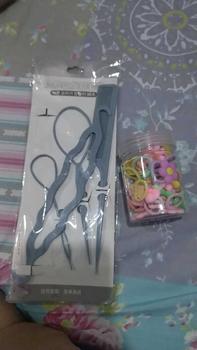 Product Review of Korean Style Baby Elastic Rubber Hair Band Baby Cute Ponytail Set Hair Tie Set Hair Accessories from S**💞 0