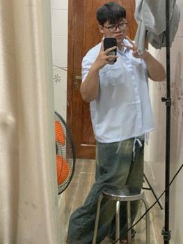 Product Review of [Bigsize] Quần Jean dáng dài ống rộng Unisex nam nữ nhà Mèo Mập trẻ trung cá tính có lưng thun từ 85-150kg from N**n T**g H** 0