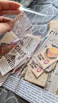 Product Review of 60pcs Journaling Jurnal Kit journal kit vintage deco diari DIY scrapbooking paper pack kertas dekorasi from J**l 0