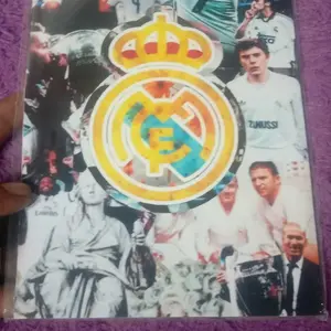 Poster Sticker club Bola international | ukuran A5