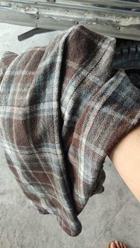 Product Review of Áo Khoác Chống Nắng Sơ Mi Flannel (Có Mũ) Nỉ Dạ Tay Dài Form Rộng Nam Nữ Unisex (Có size cho bé) from k**🇳 0