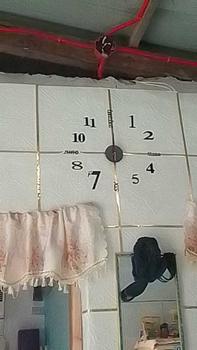 Product Review of Modern DIY Chic Modern Large Wall Clock 3D Mirror from m**4 0