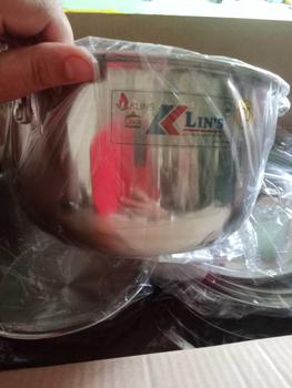 Product Review of BỘ 5 MÓN INOX KLINS CAO CẤP (NỒI 16-NỒI 18_NỒI 20_NỒI 22_XỬNG 22CM) from M**a M** ** 3