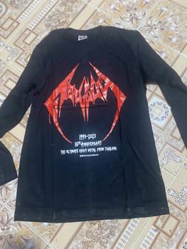 Product Review of เสื้อดอนผีบิน สกรีนหน้า-หลัง ไม่มีลายแขน แขนยาวดอนผีบิน from ส**😎 0