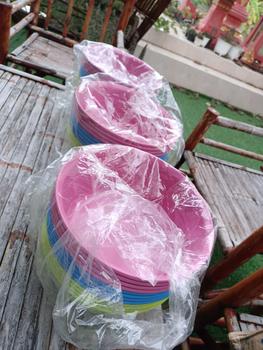 Product Review of Small Evting ( ยกโหล 12 ใบ ) กะละมัง พลาสติก ทรงกลม-เหลี่ยม รุ่น No.115/116/117 ขนาด 24-28 ซม. คละสี อเนกประสงค์ ราคาถูก from T**k A**t ** 🇹**🇭 0