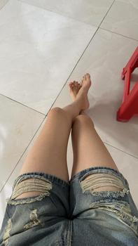 Product Review of Quần ngố jean nữ cạp cao rách siêu đẹp chất jean mềm không co dãn from S**G L**H 0