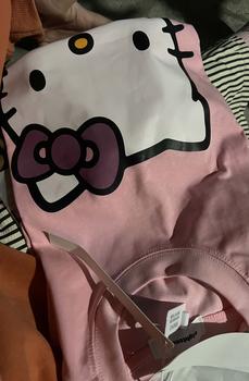 Product Review of TRENDYBOUTIQUE- ÁO PHÔNG CỘC HỒNG HỌA TIẾT MÈO from 𝙩**🟩 3