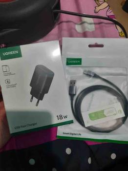 Product Review of UGREEN Charger Android 18W Adaptor + Kabel USB Type C from G**n 0