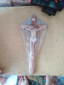 Product Review of Crucifix Hang (14 Inches) Religious Fiber Resin - Decor from l**y 2